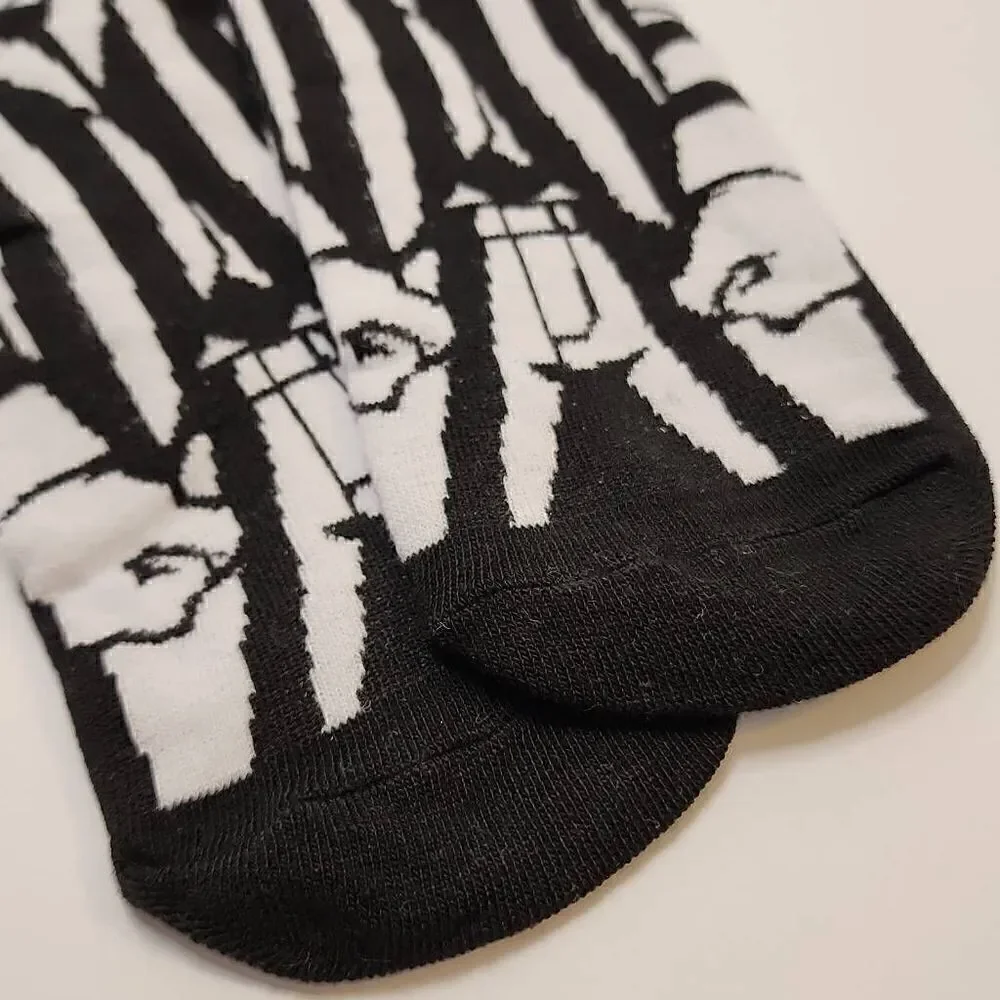3 For $18 NWOT Beetlejuice Adult Unisex Socks Size 7-10
